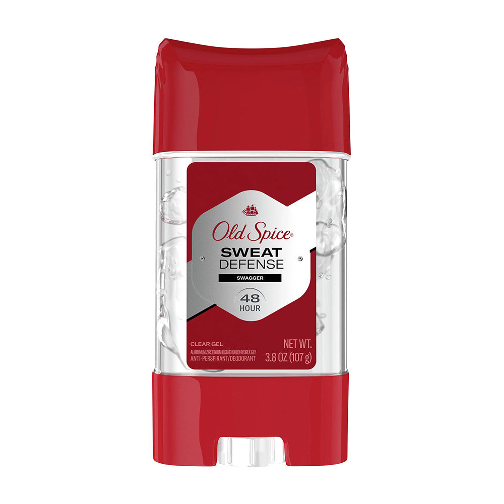 Old Spice Red Zone Clear Gel Antiperspirant & Deodorant, Swagger, 3.8 Oz